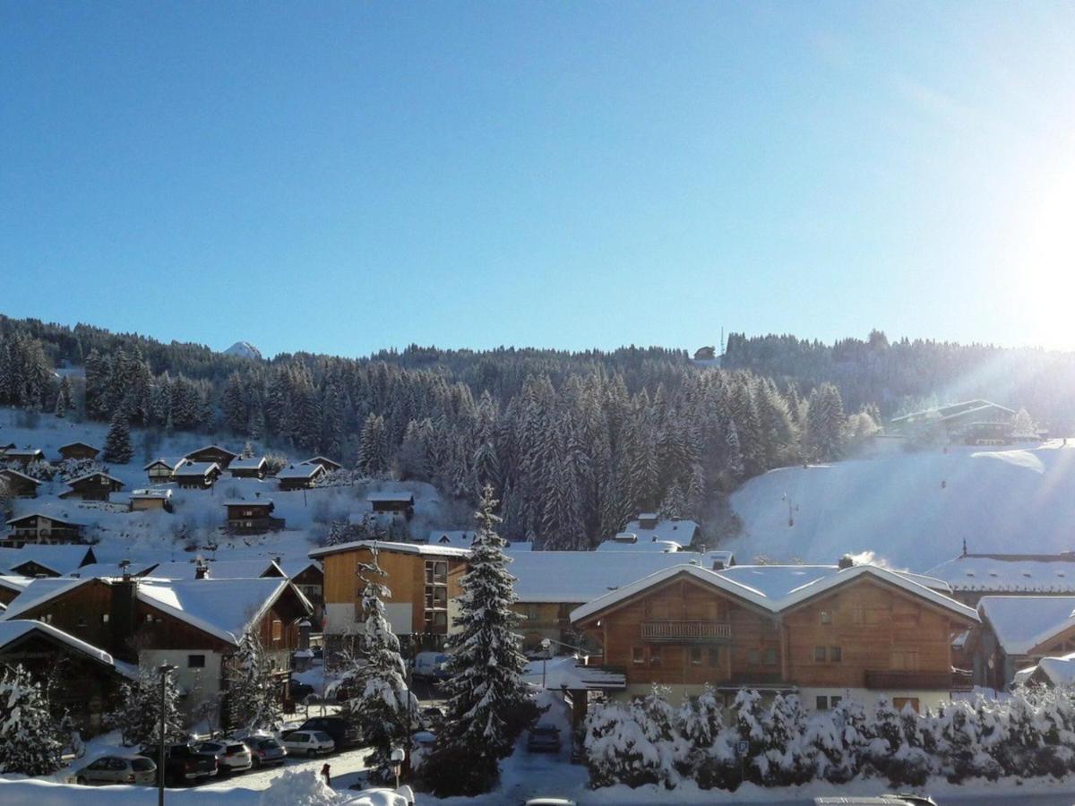 Duplex 3 Pieces Aux Gets, Proche Pistes Avec Parking Et Wifi - Fr-1-598-23 Lägenhet Les Gets Exteriör bild
