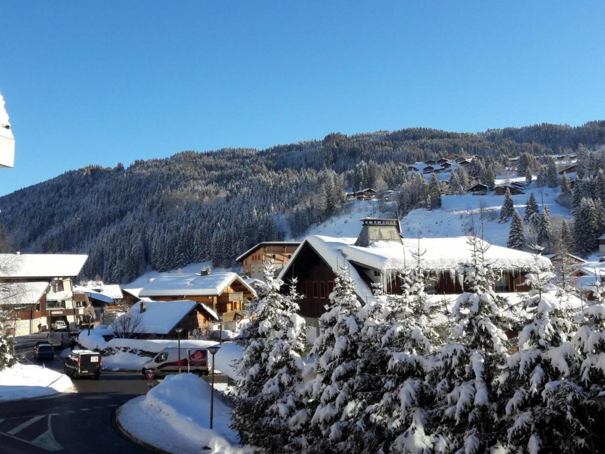 Duplex 3 Pieces Aux Gets, Proche Pistes Avec Parking Et Wifi - Fr-1-598-23 Lägenhet Les Gets Exteriör bild