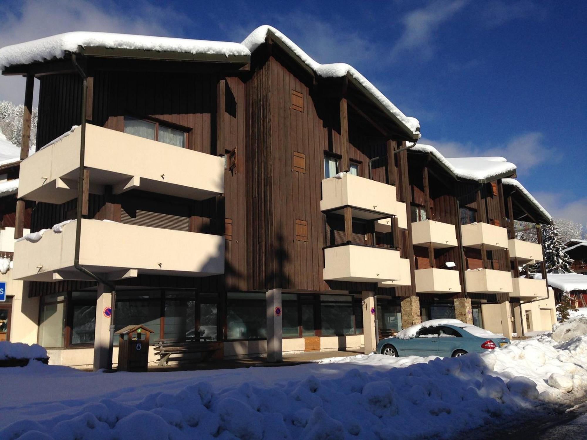 Duplex 3 Pieces Aux Gets, Proche Pistes Avec Parking Et Wifi - Fr-1-598-23 Lägenhet Les Gets Exteriör bild