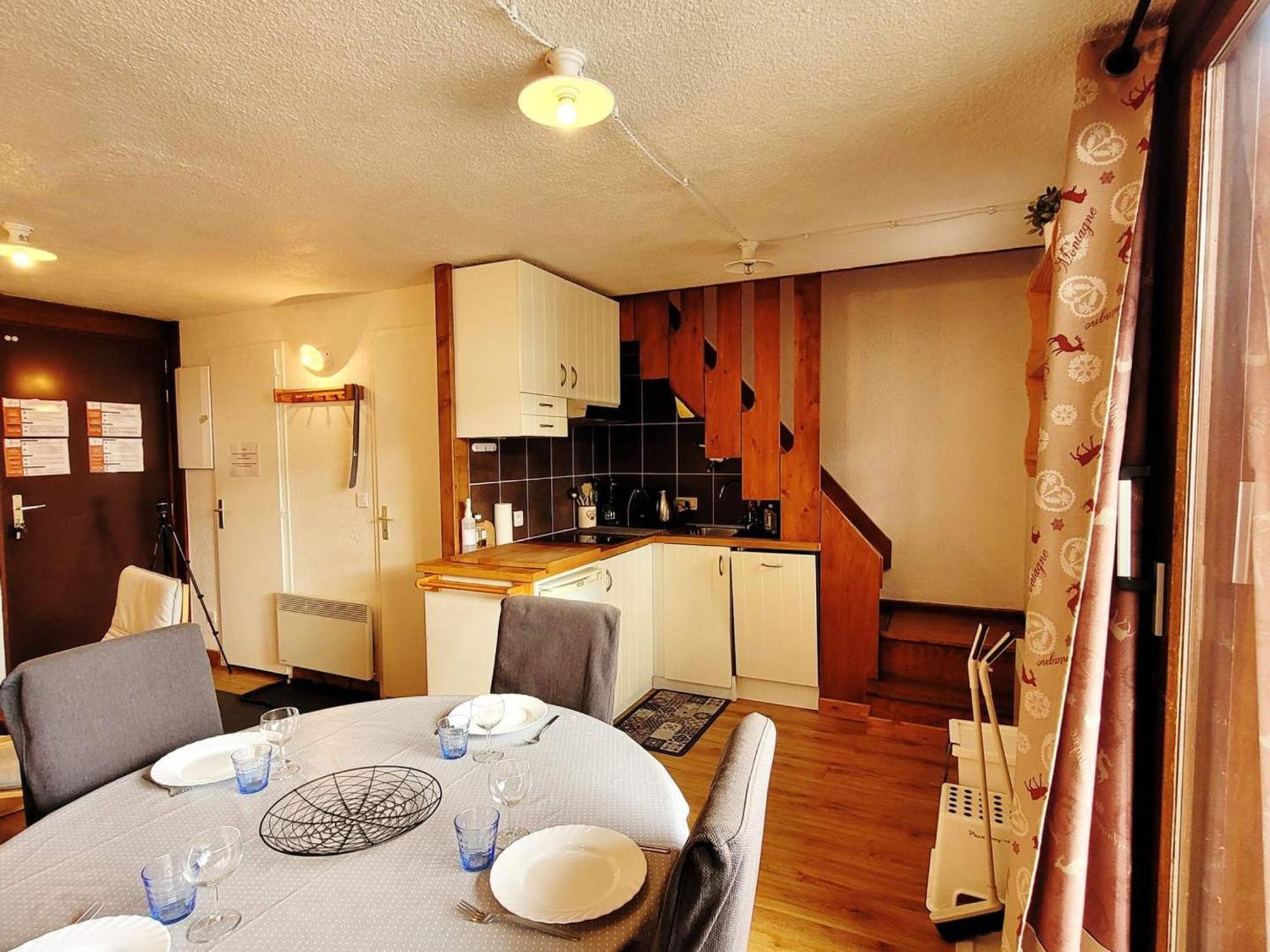 Duplex 3 Pieces Aux Gets, Proche Pistes Avec Parking Et Wifi - Fr-1-598-23 Lägenhet Les Gets Exteriör bild